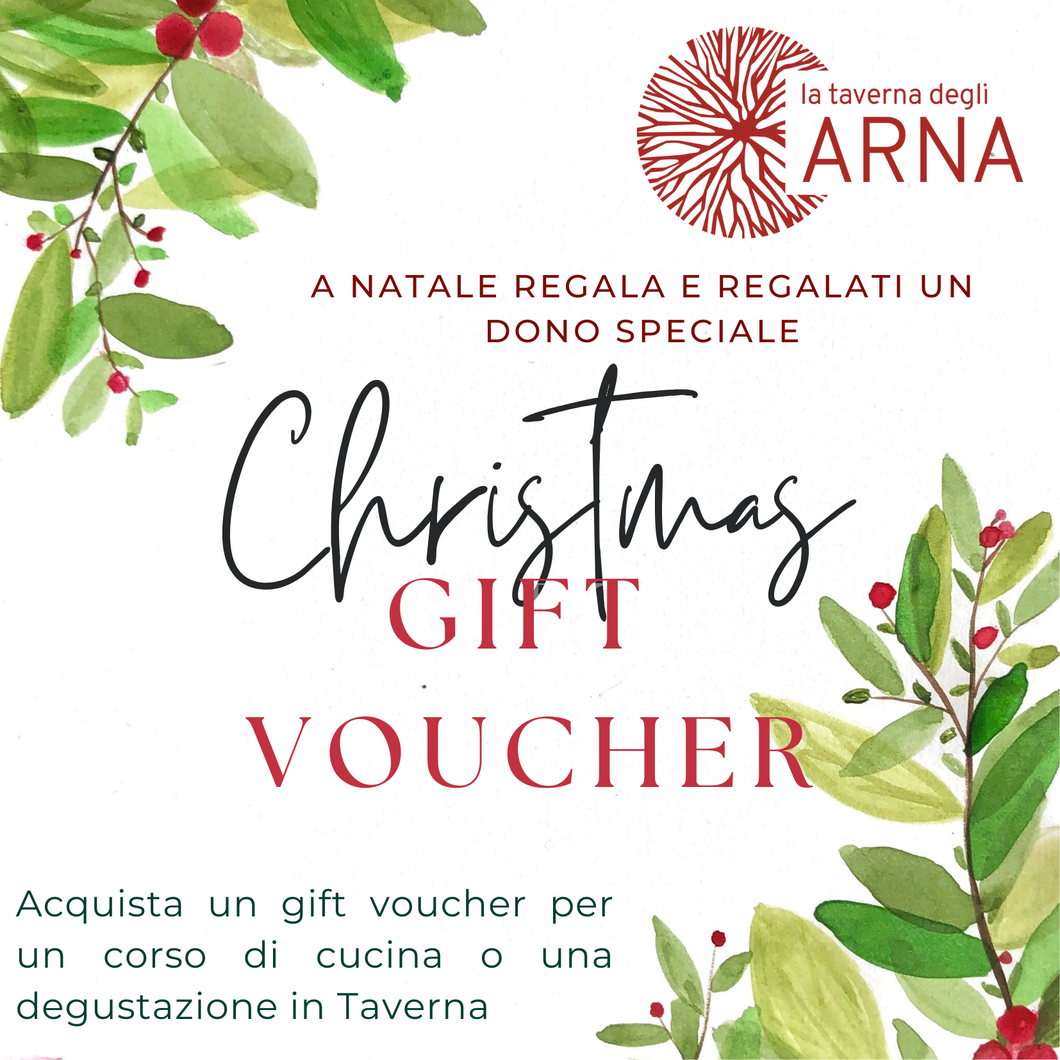 CORSI ARNA FOOD LAB  GIFT VOUCHER OPEN - Christmas Edition