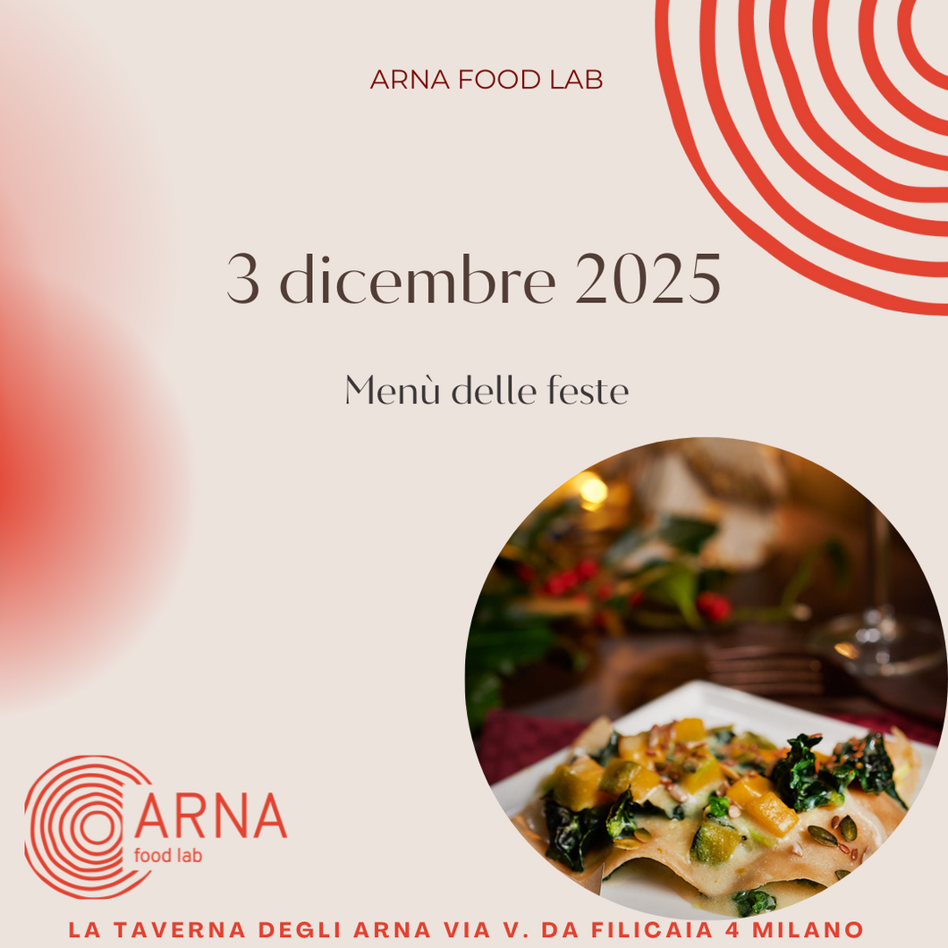 CORSO DI CUCINA _ 03 DICEMBRE 2025 IL MENU' DELLE FESTE